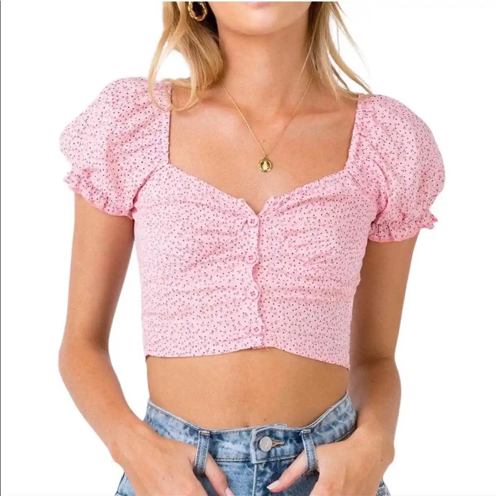 Princess Polly Floral Laura Top